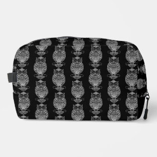 Trousse De Toilette Hibou (noir) - Dopp Kit