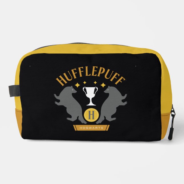 Trousse De Toilette HUFFLEPUFF™ Badger and Cup House Pride Graphisme (Recto)