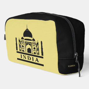 Trousse De Toilette INDIA nom et couleur personnalisés