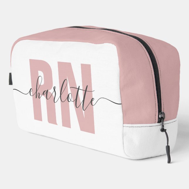 Trousse De Toilette Infirmière inscrite à la RN personnalisée (Coin droit)