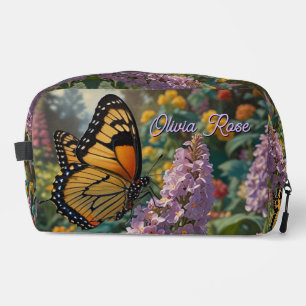 Trousse De Toilette Jardin de fleurs sauvages pastel élégant avec papi
