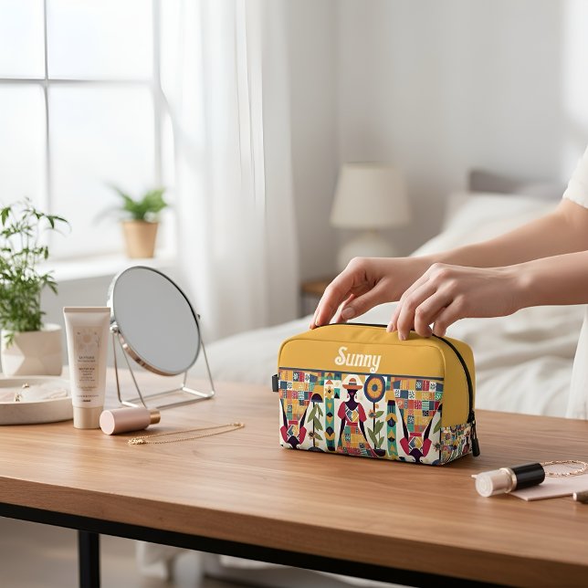 Trousse De Toilette Jardin de tournesol d'été (Créateur téléchargé)