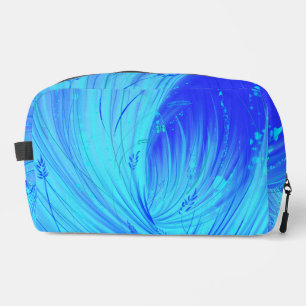Trousse De Toilette Jardin enchanté bleu Abstrait