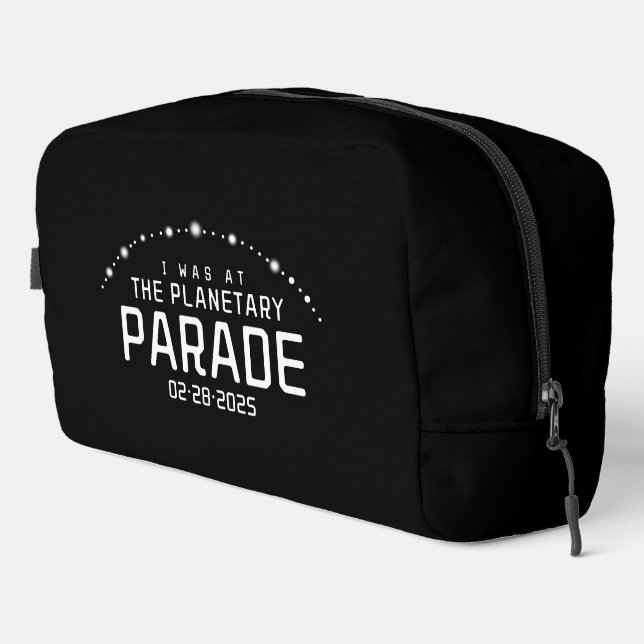 Trousse De Toilette J'étais à la Parade Planétaire le 28 février 2025 (Coin droit)