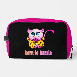 Trousse De Toilette Joli Chat Rose - Né pour Éblouir l'Art