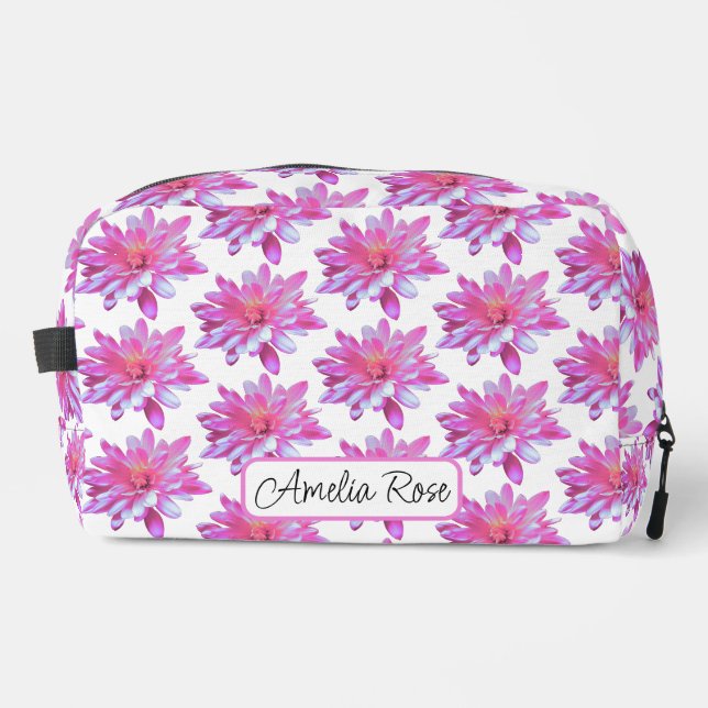 Trousse De Toilette Joli motif floral girly mignonne marguerite (Recto)