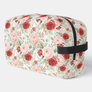 Trousse De Toilette Jolies Fleurs Roses Rouges