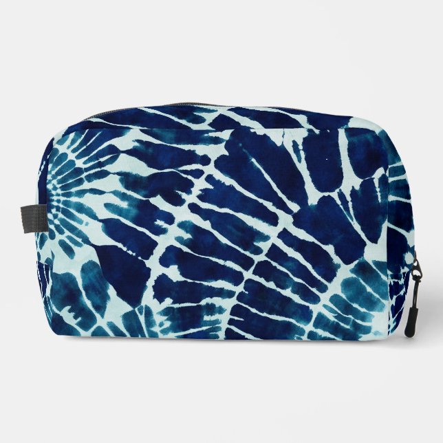 Trousse De Toilette Kit Dopp Shibori cravate-Dye (Recto)