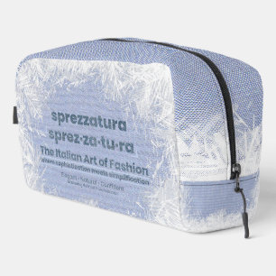Trousse De Toilette L'ART DE LA NONCHALANCE ÉLÉGANTE - DenimArt
