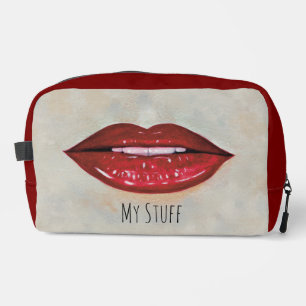 Trousse De Toilette Lèvres rouges