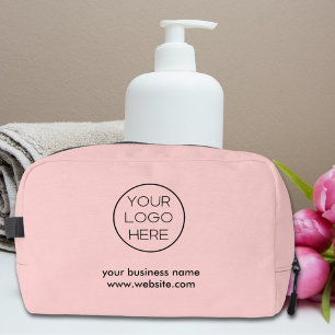 Trousse De Toilette Logo d'affaires personnalisé minimaliste élégant