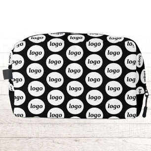Trousse De Toilette Logo Motif Promotionnel Business Noir