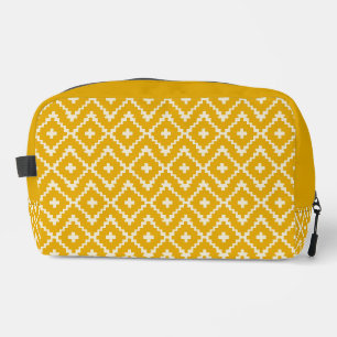 Trousse De Toilette Médina d'or : Géométrie Marocaine Jaune Andalouse