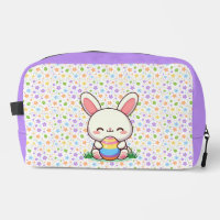 Mignonne lapin de printemps/Pâques avec oeuf