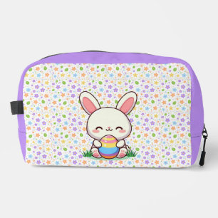 Trousse De Toilette Mignonne lapin de printemps/Pâques avec oeuf