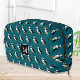 Trousse De Toilette Monogramme de la faune côtière des oiseaux de mer 