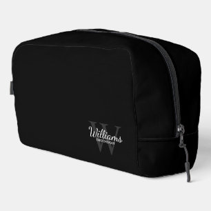 Trousse De Toilette Monogramme de script personnalisé et Groomsmen de 