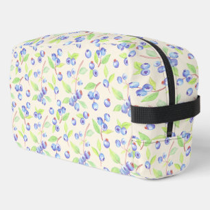 Trousse De Toilette Motif botanique de myrtille à l'aquarelle mignon