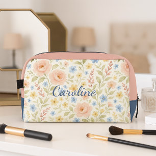 Trousse De Toilette Motif d'art floral français classe et amusant pers