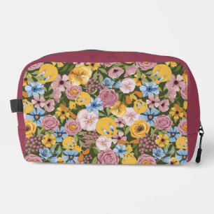 Trousse De Toilette Motif de broderie florale TWEETY™