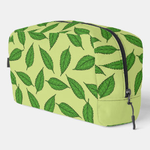 Trousse De Toilette Motif De Feuilles, Motif De Feuilles, Feuilles De