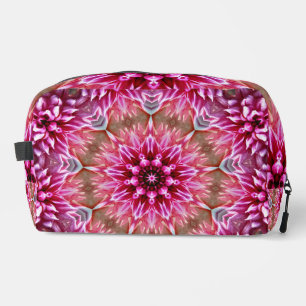 Trousse De Toilette Motif de fleur rose mandala géométrique-67545
