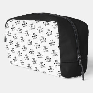 Trousse De Toilette Motif de logo d'entreprise personnalisé