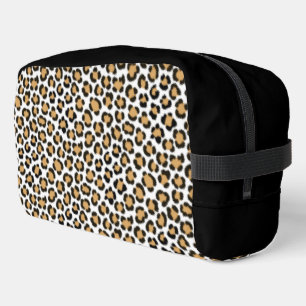 Trousse De Toilette Motif de répétition de l'effet de fourrure simulé 