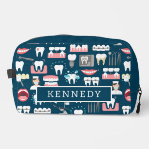 Trousse De Toilette Motif du bureau de la clinique dentaire