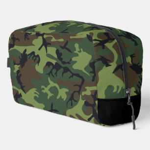Trousse De Toilette Motif du Camouflage Vert, Motif militaire, Armée