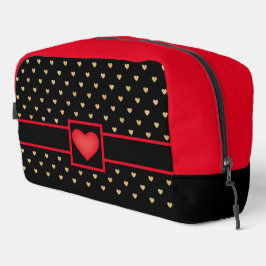 Trousse De Toilette Motif du coeur d'or
