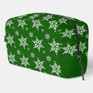 Trousse De Toilette Motif Flocon de Neige, Flocons de Neige Blancs, Ne