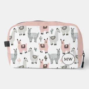 Trousse De Toilette Motif Llamas souriant
