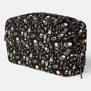 Trousse De Toilette Motif métallique lourd rétro