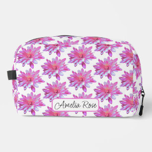 Trousse De Toilette Motif rose marguerite, joli motif fleuri