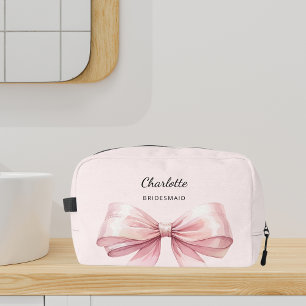 Trousse De Toilette Nom élégant de l'arc rose