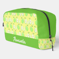 Nom personnalisé pommes vertes jaune