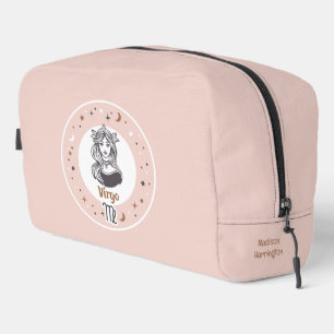 Trousse De Toilette Nom personnalisé Zodiac Sign Virgo