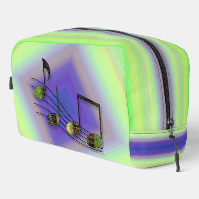 Trousse De Toilette Notes de Dubstep (Coin droit)