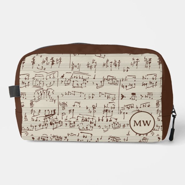Trousse De Toilette Notes musicales (Recto)