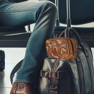 Trousse De Toilette Occidental Outils en cuir Impression personnalisée