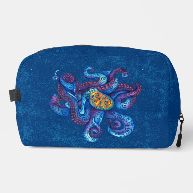 Trousse De Toilette Octopus tourbillonnant (Recto)