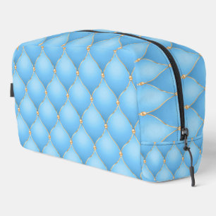 Trousse De Toilette Ogee Gold Diamants Ciel Bleu