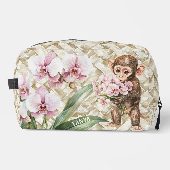 Trousse De Toilette Orchidées de singes | Se maquiller (Recto)