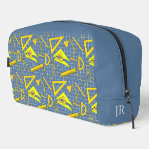 Trousse De Toilette Outils d'architecte Monogramme à motifs