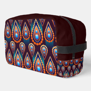 Trousse De Toilette Paisley Comme Motif de bijoux coloré