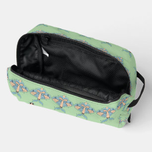 Trousse De Toilette Papillon Céleste Fantaisiste — Bleu Douce et Pêche