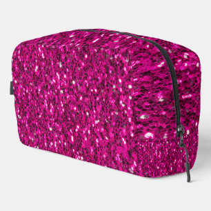 Trousse De Toilette Parties scintillant étincelante rose chaud
