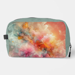 Trousse De Toilette Paysage d'encre de nuage floral abstrait
