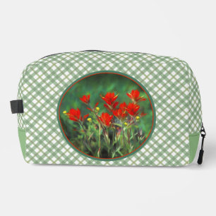 Trousse De Toilette Peinture indienne Peinture Art Fleur sauvage origi
